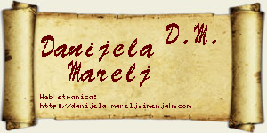 Danijela Marelj vizit kartica